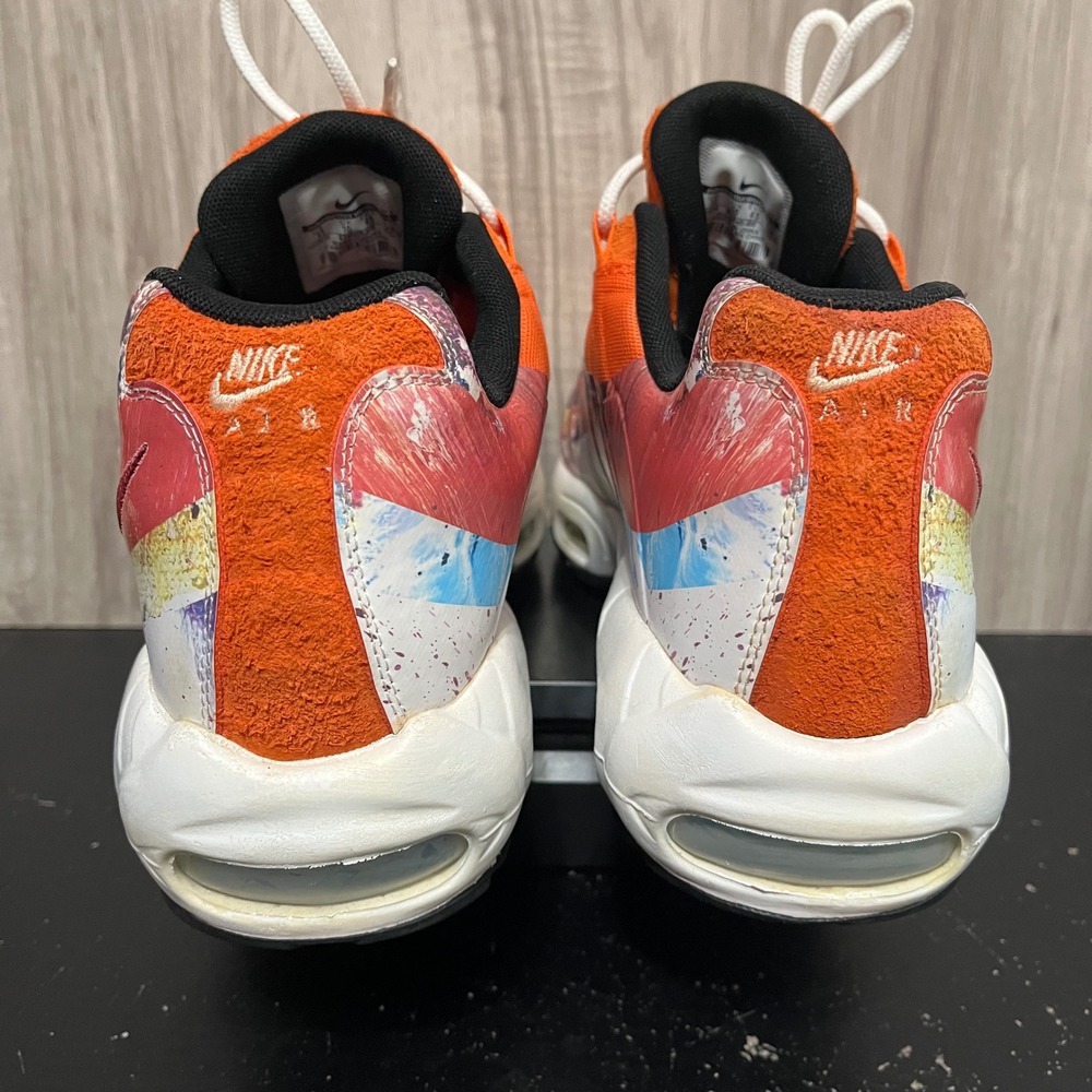 Nike Air Max 95 Dave White Fox Rabbit Pack Orange 872640-600 Mens 11 - Picture 5 of 10